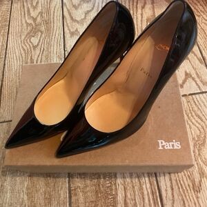 Christian Louboutins Decoltish 85 Patent